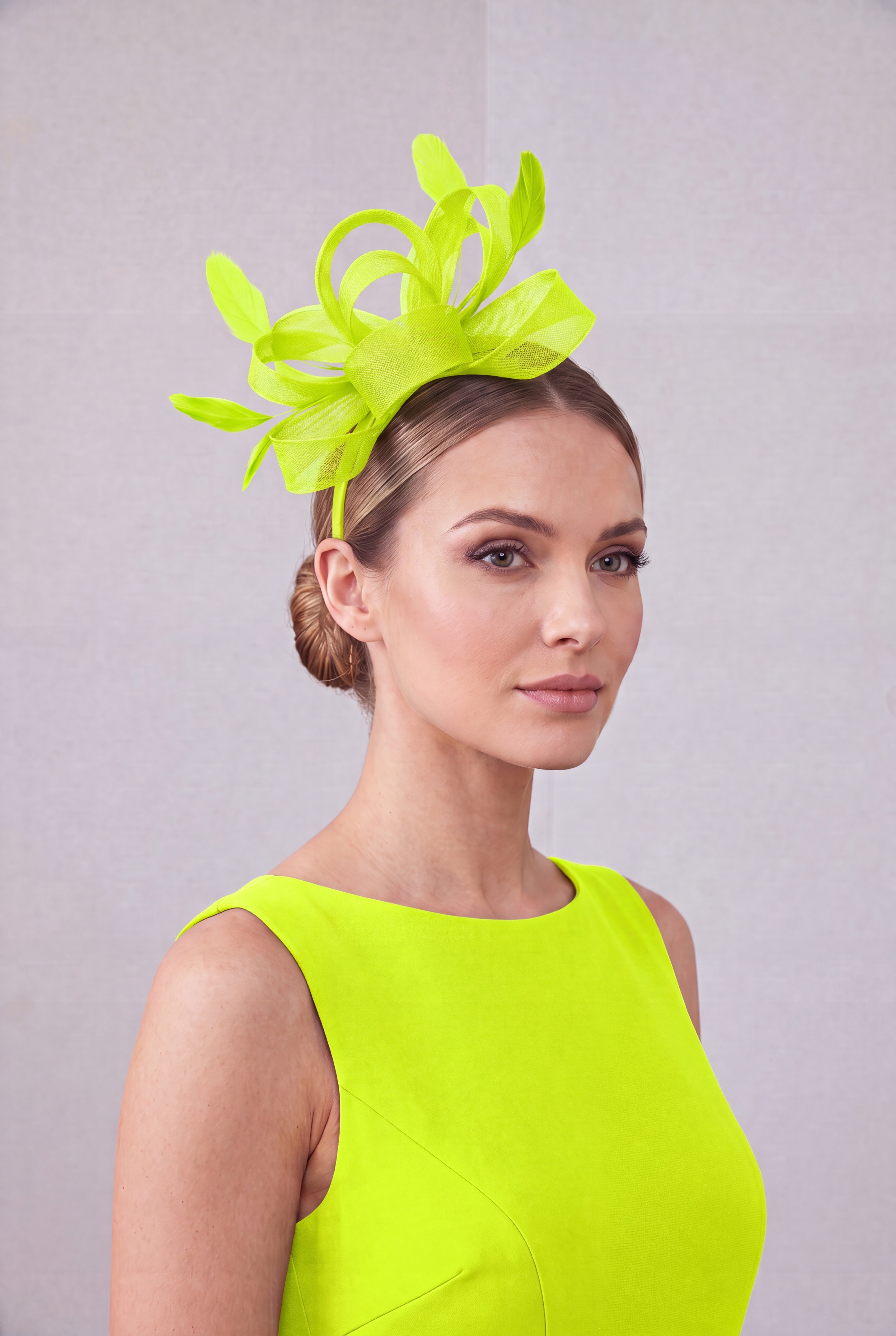 Feather Loop Fascinator Headband fo Royal Ascot & Race Day