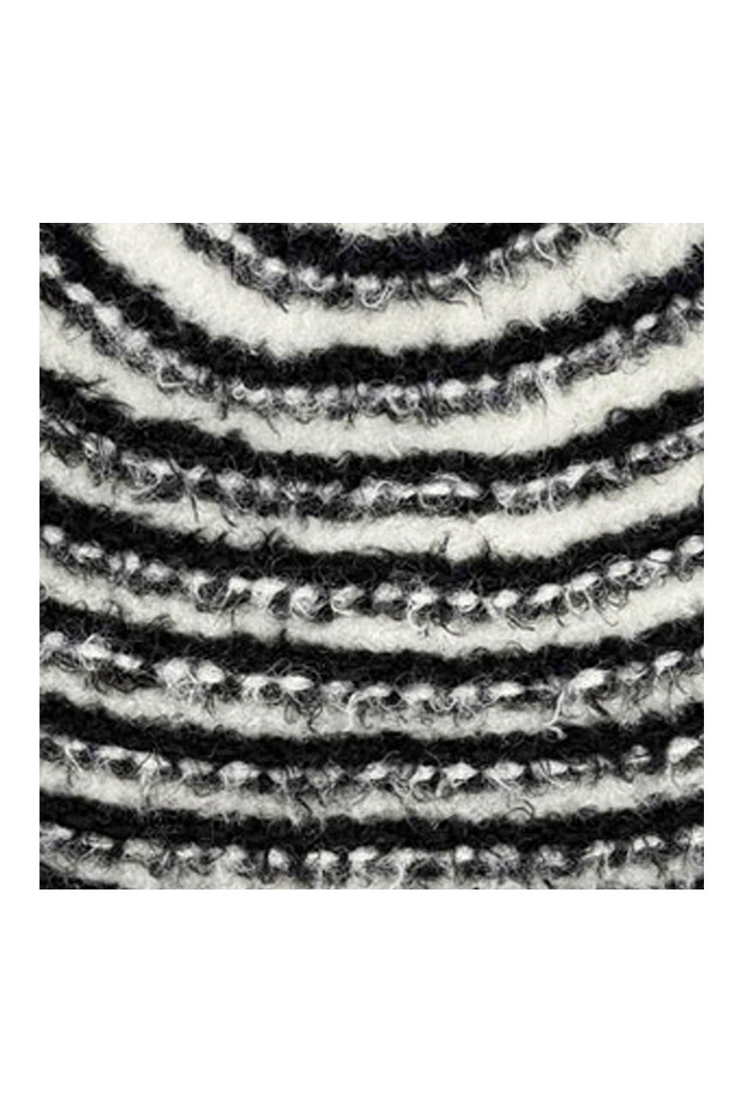 Soft Textured Striped Knit Hat
