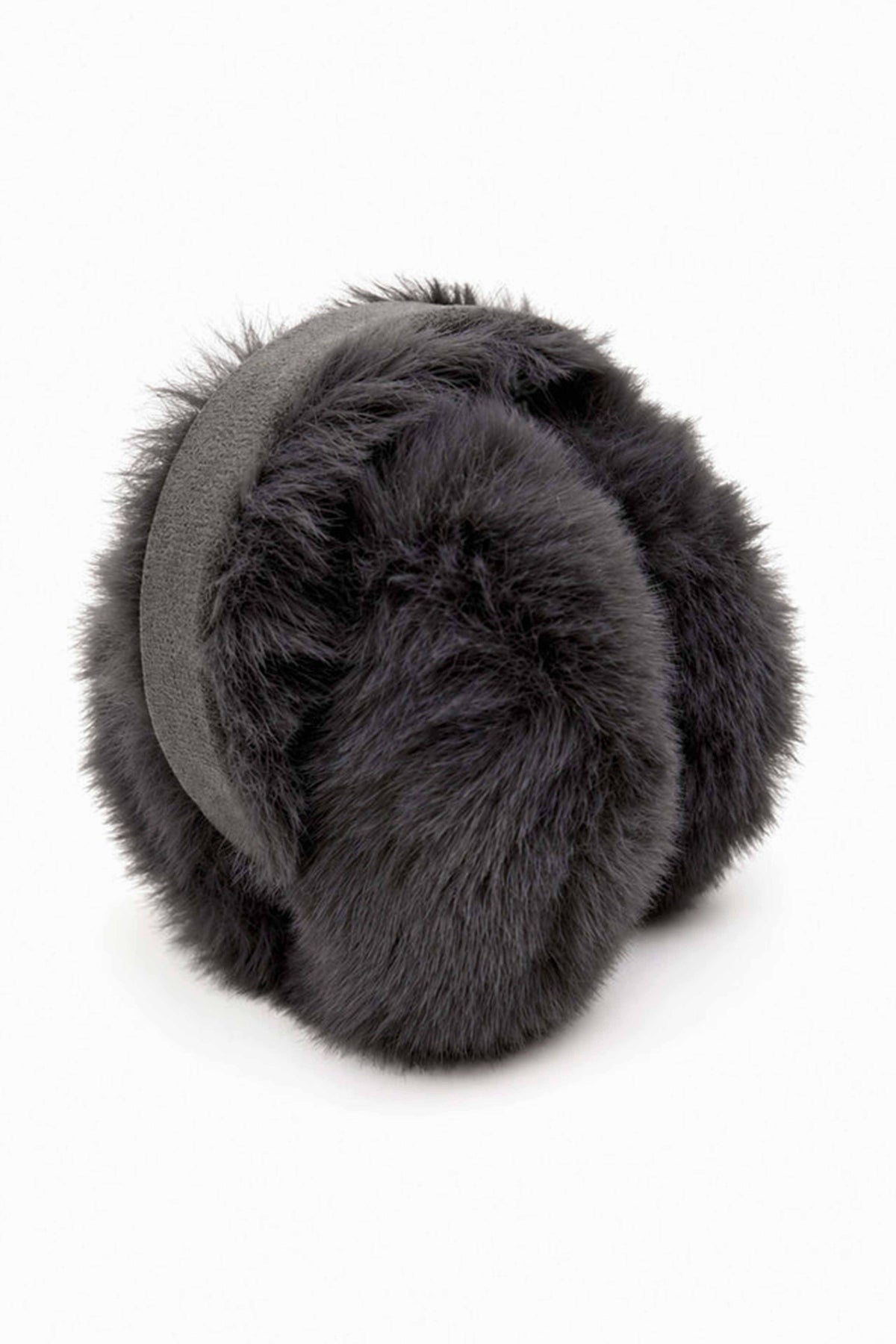 Women's Plush Faux Fur Suede-Look Winter Earmuffs