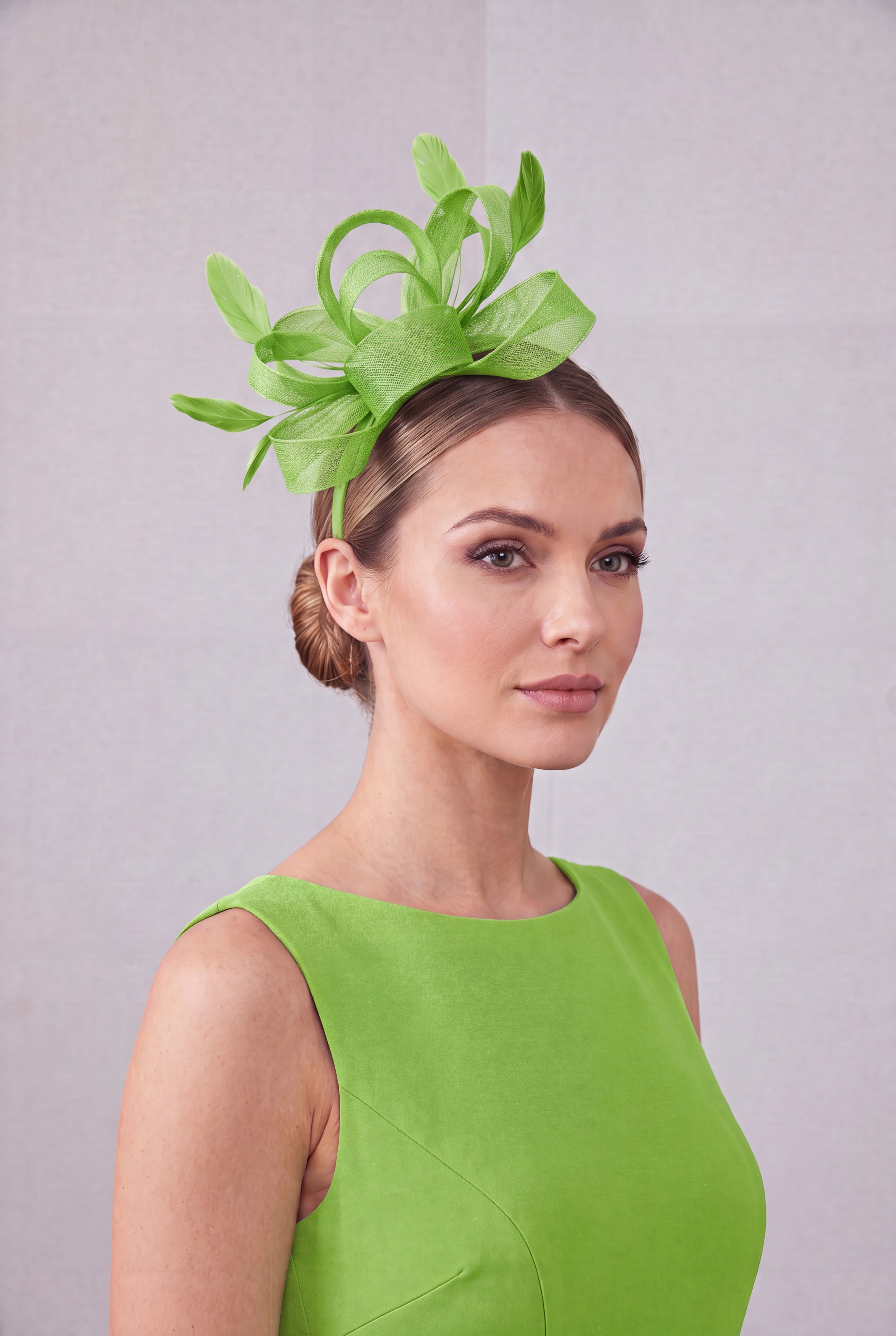 Feather Loop Fascinator Headband fo Royal Ascot & Race Day