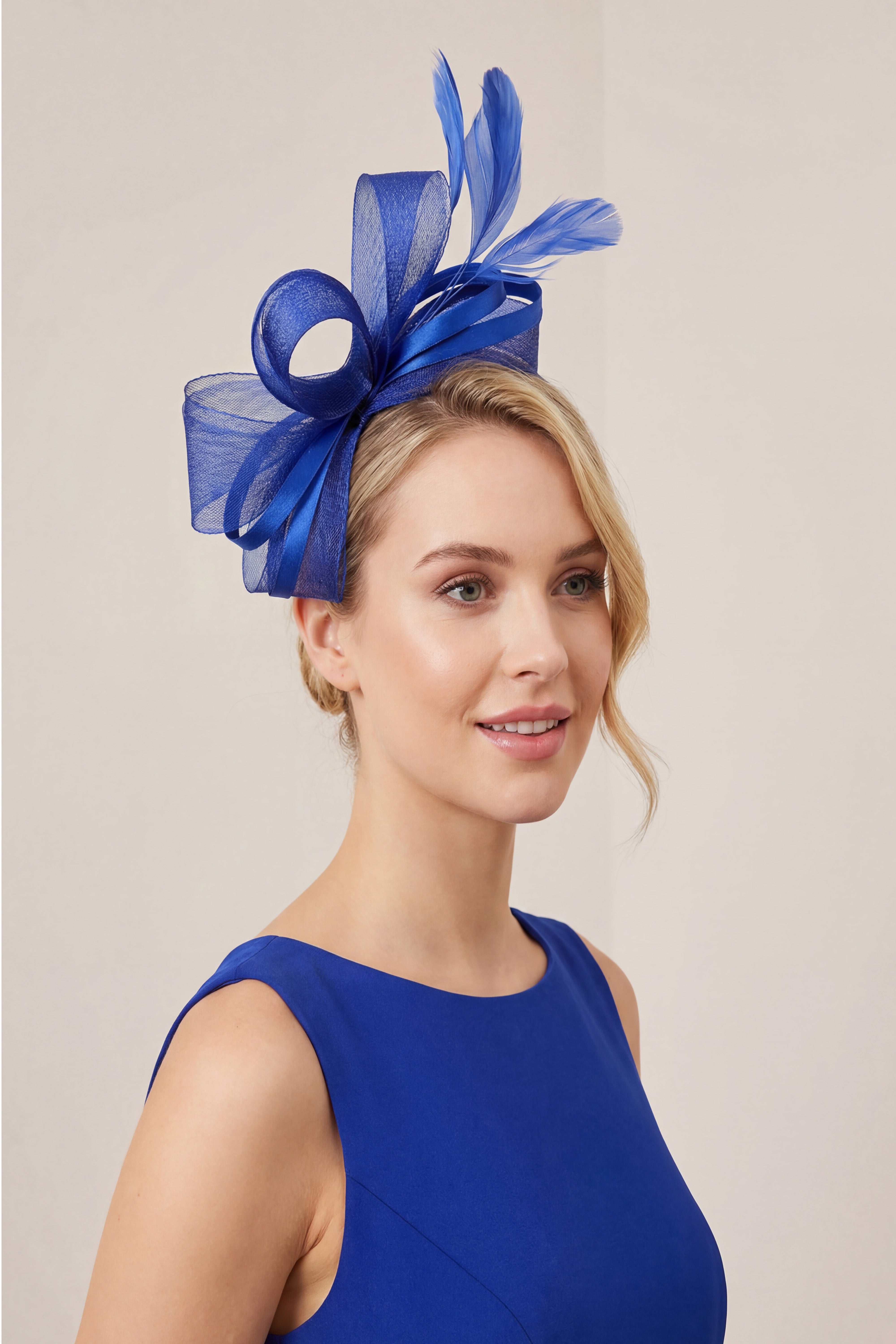 Modern Mesh Bow Fascinator Headband