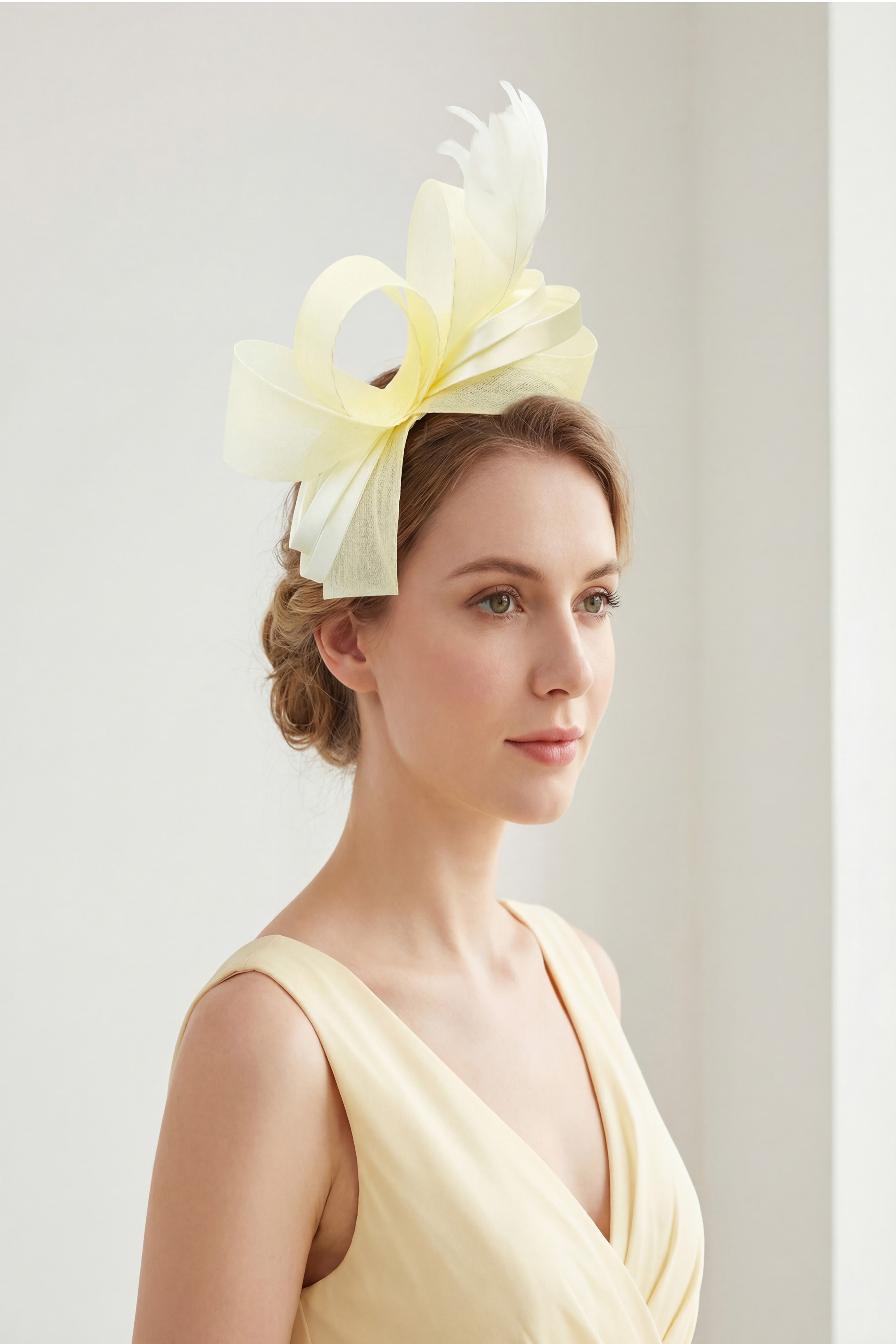 Modern Mesh Bow Fascinator Headband