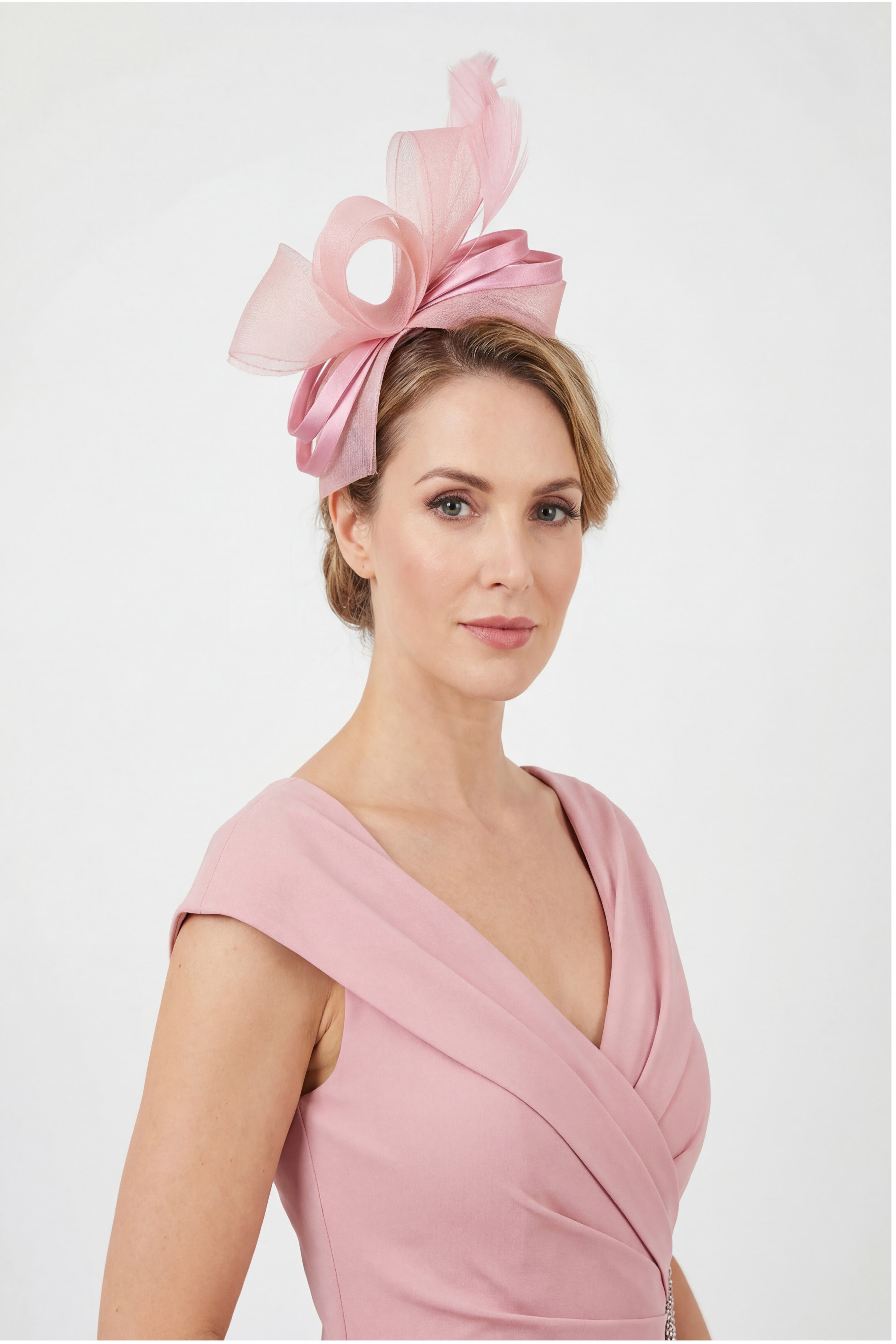 Modern Mesh Bow Fascinator Headband