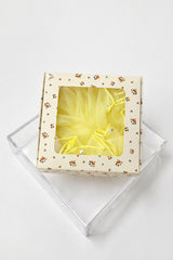 Pearl Organza Hair Scrunchie – Oversized Sheer Ruffle Ponytail Holder Elegant Hair Accessory