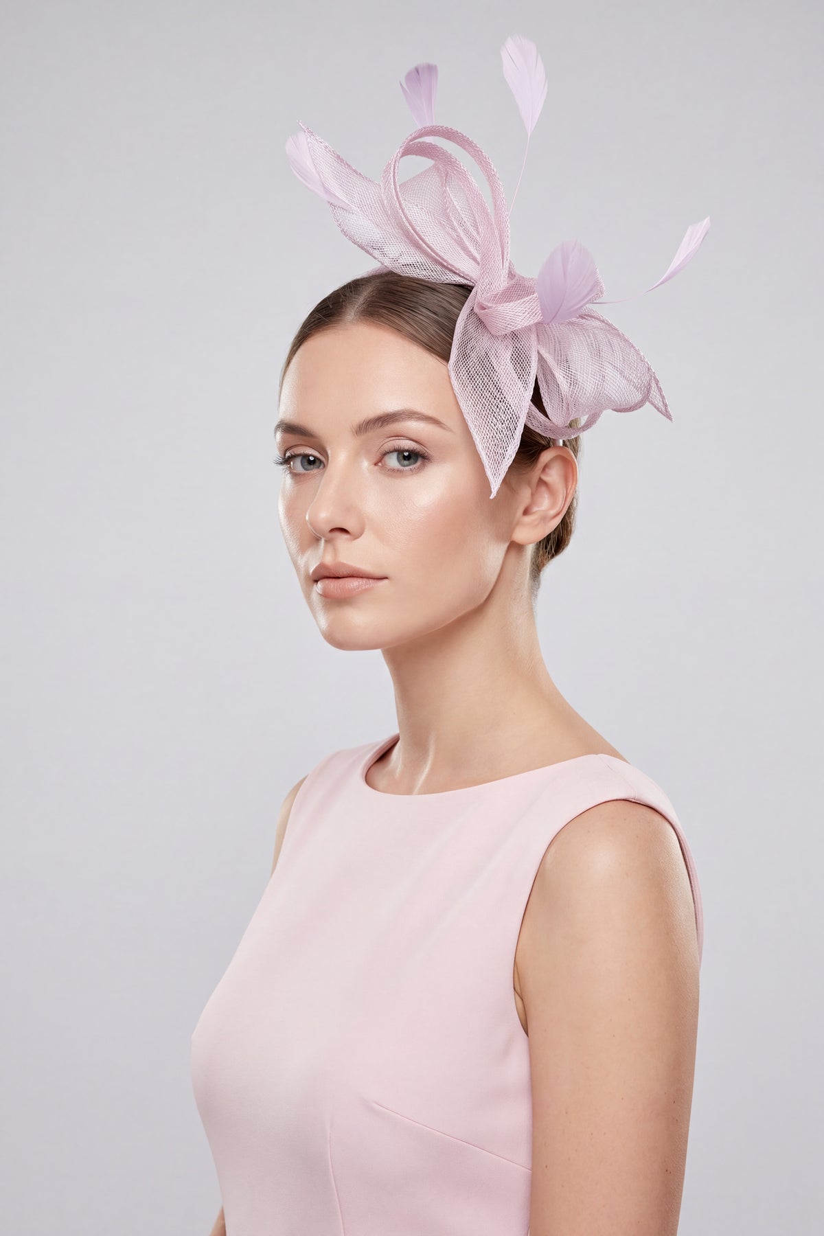Sculpted Twist Mesh Fascinator Headband