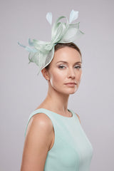 Sculpted Twist Mesh Fascinator Headband