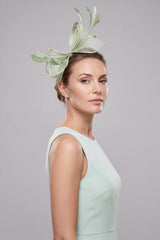 Sculpted Twist Mesh Fascinator Headband