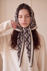 Women’s Reversible Floral Geo Triangle Scarf