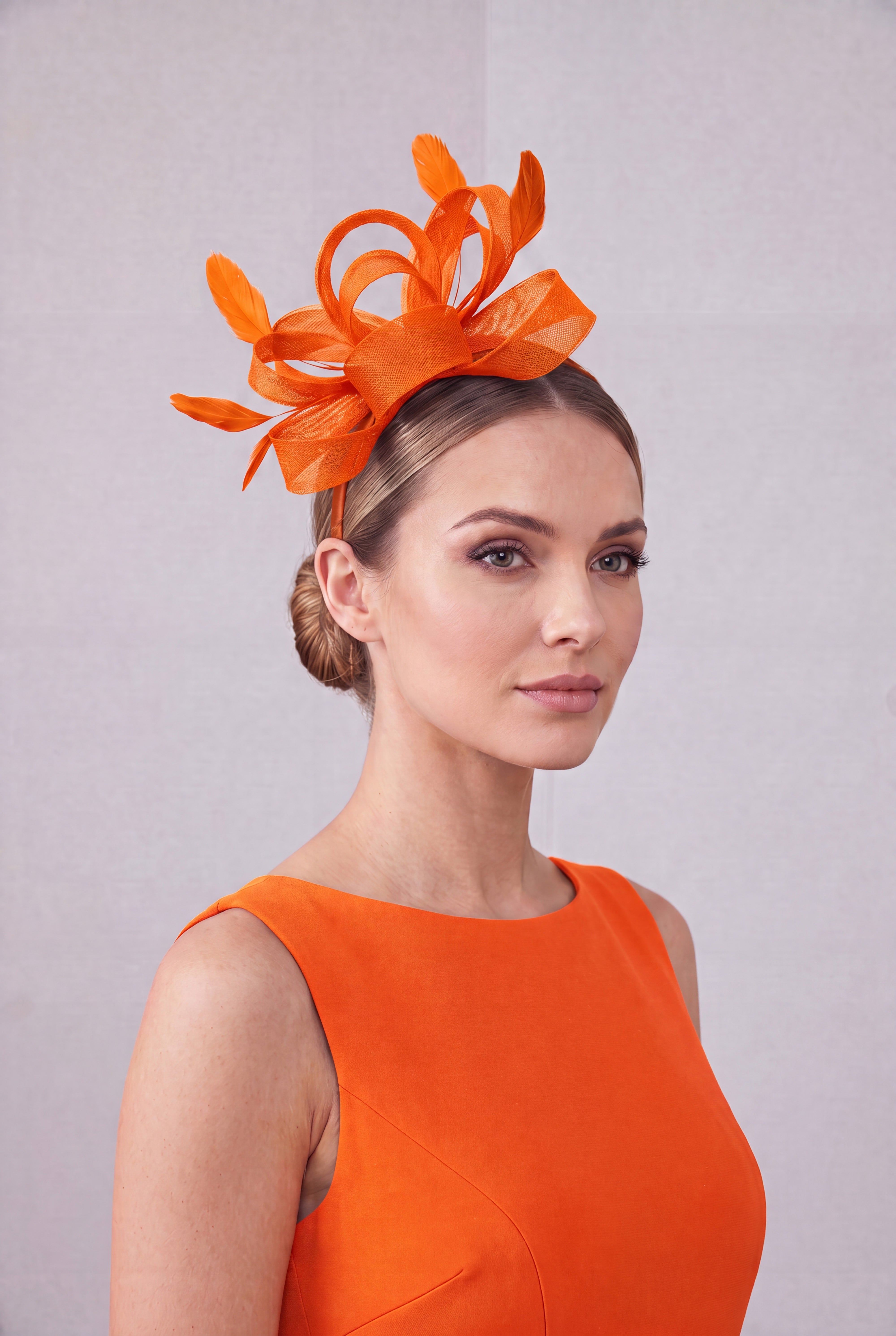Feather Loop Fascinator Headband fo Royal Ascot & Race Day