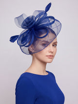 Large Mesh Bow Fascinator