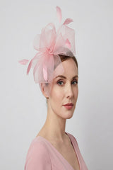 Elegant Floral Mesh Fascinator Headband
