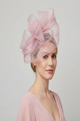 Large Mesh Bow Fascinator