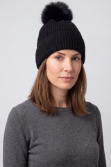 Women’s Winter Cosy Pom Pom Winter Beanie
