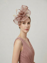Ladies Disc Fascinator Hat for Weddings & Ascot