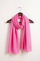 Soft Plain Coloured Silky Mix Scarf