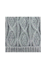 Women’s Winter Cosy Cable Knit Pom Pom Hat