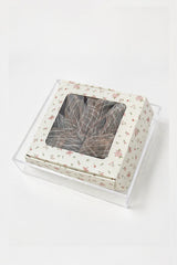 Pearl Organza Oversized Hair Scrunchie – Elegant Sheer Ponytail Holder With Box