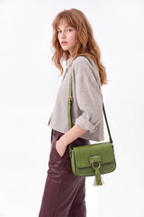 Women’s Soft Suede Hobo Bag with Adjustable Shoulder Strap
