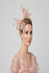 Sculpted Twist Mesh Fascinator Headband