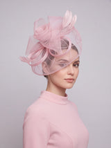 Large Mesh Bow Fascinator