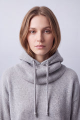 Soft Knitted Balaclava Hood – 2-in-1 Hat & Scarf