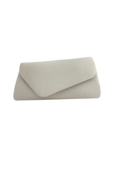 Envelope Clutch Bag with Gold Chain Strap