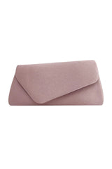 Envelope Clutch Bag with Gold Chain Strap