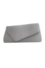 Envelope Clutch Bag with Gold Chain Strap