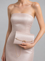 Luxury Chic Bow Front Evening Bag for Weddings & Proms
