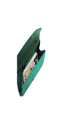 Embellished Envelope Clutch Bag with Gold Chain Strap