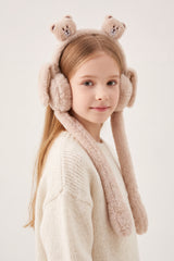 Kids' Bear Earmuffs with Flappy Ears