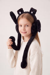 Kids' Bear Earmuffs with Flappy Ears