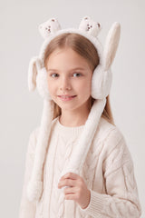 Kids' Bear Earmuffs with Flappy Ears