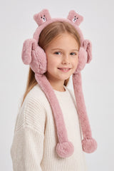 Kids' Bear Earmuffs with Flappy Ears