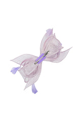 Sculpted Twist Mesh Fascinator Headband Turquoise