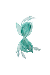 Sculpted Twist Mesh Fascinator Headband