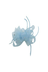 Embellished Diamond Mesh Bow Fascinator