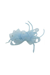 Embellished Diamond Mesh Bow Fascinator