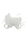 Embellished Diamond Mesh Bow Fascinator