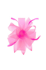 Elegant Floral Mesh Fascinator Headband