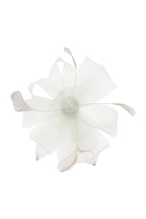 Elegant Floral Mesh Fascinator Headband
