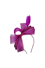 Modern Mesh Bow Fascinator Headband
