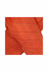 Women’s Touchscreen Faux Suede Gloves with Contrast Stitch Detail