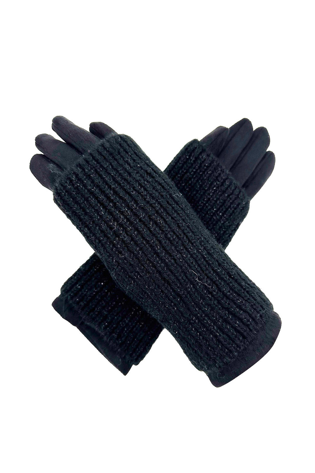 2-in-1 Cosy Knit Overlay Gloves
