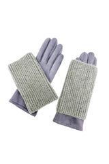 2-in-1 Cosy Knit Overlay Gloves