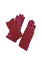 2-in-1 Cosy Knit Overlay Gloves