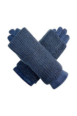 2-in-1 Cosy Knit Overlay Gloves