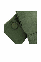Women’s Classic Button Detail Gloves in Soft Cotton Blend