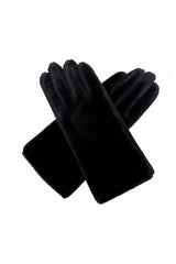 Women’s Soft Faux Fur Touchscreen Gloves