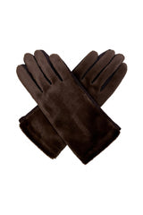 Women’s Soft Faux Fur Touchscreen Gloves